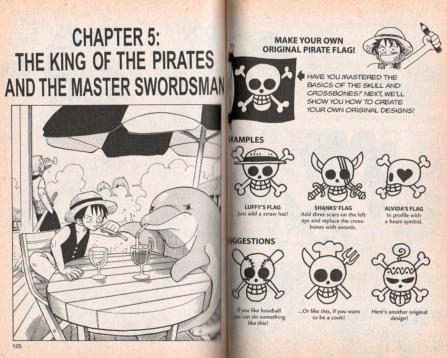 One Piece Vol. 1, 2, 3