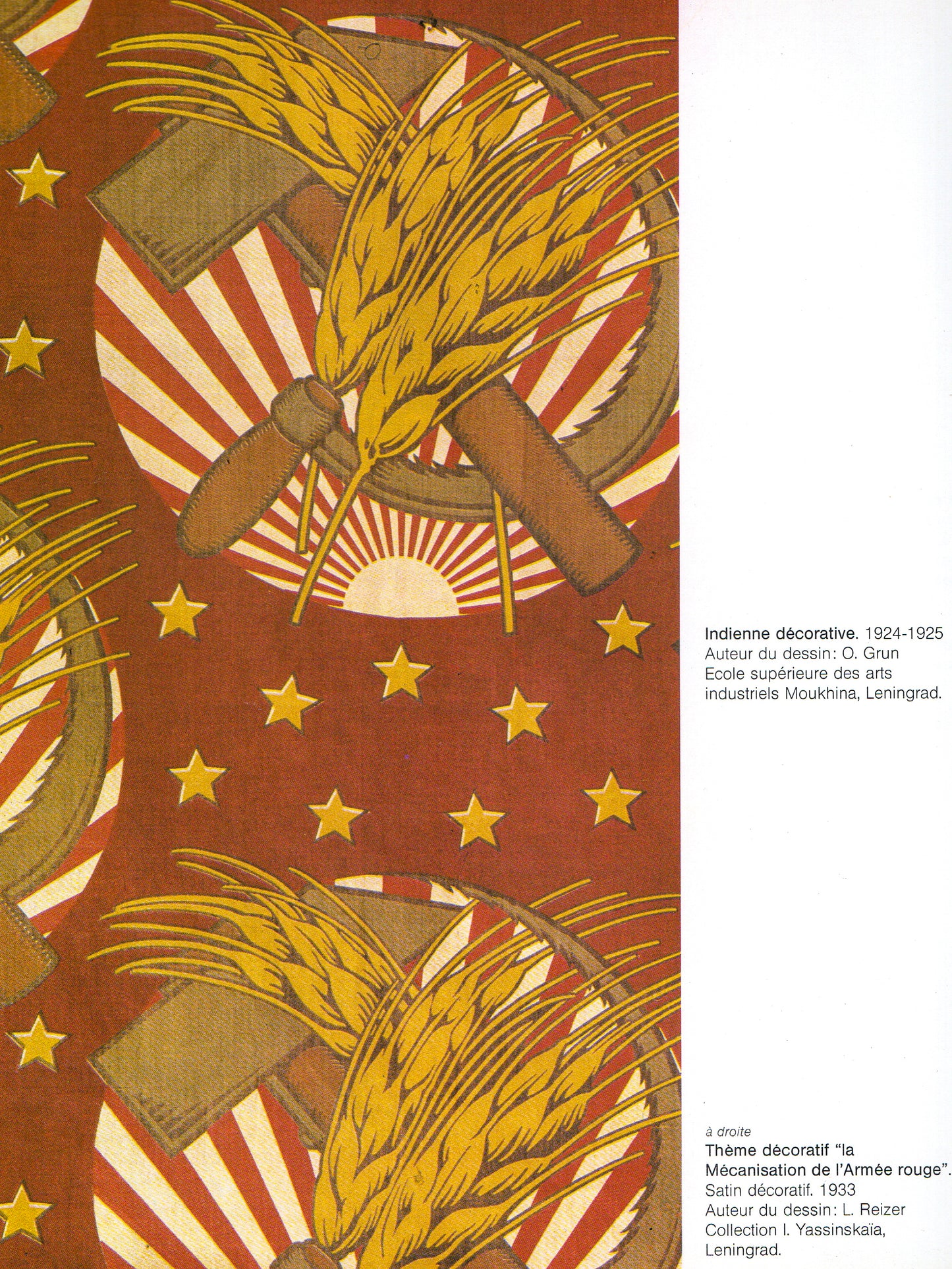 Textiles Revolutionnaires Sovietiques