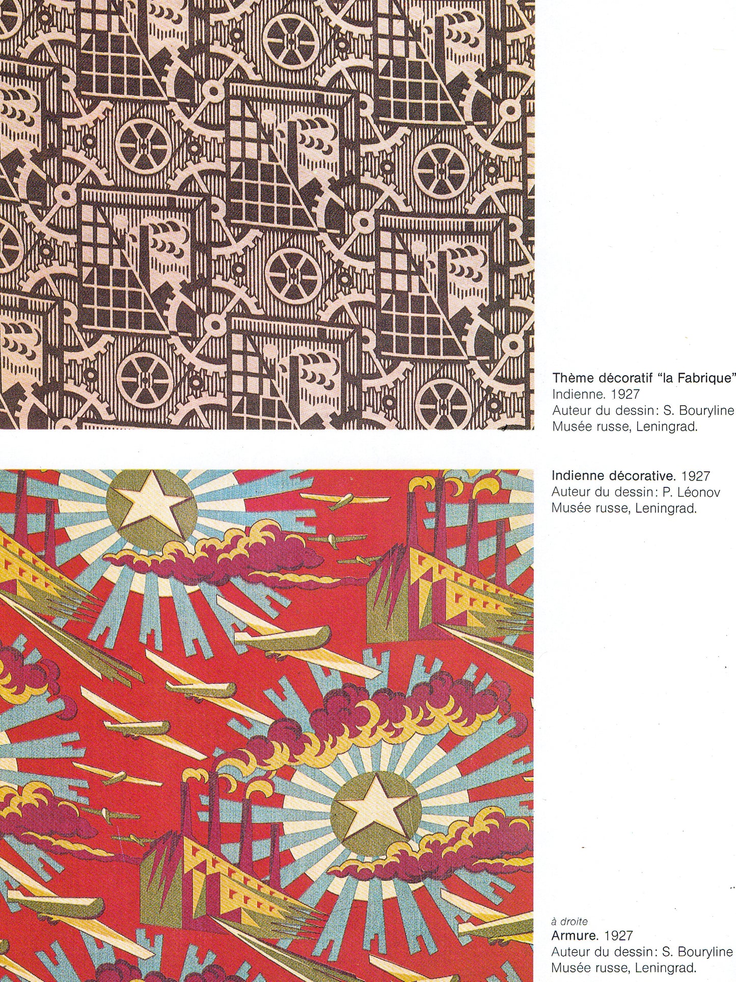 Textiles Revolutionnaires Sovietiques