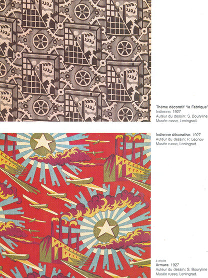 Textiles Revolutionnaires Sovietiques