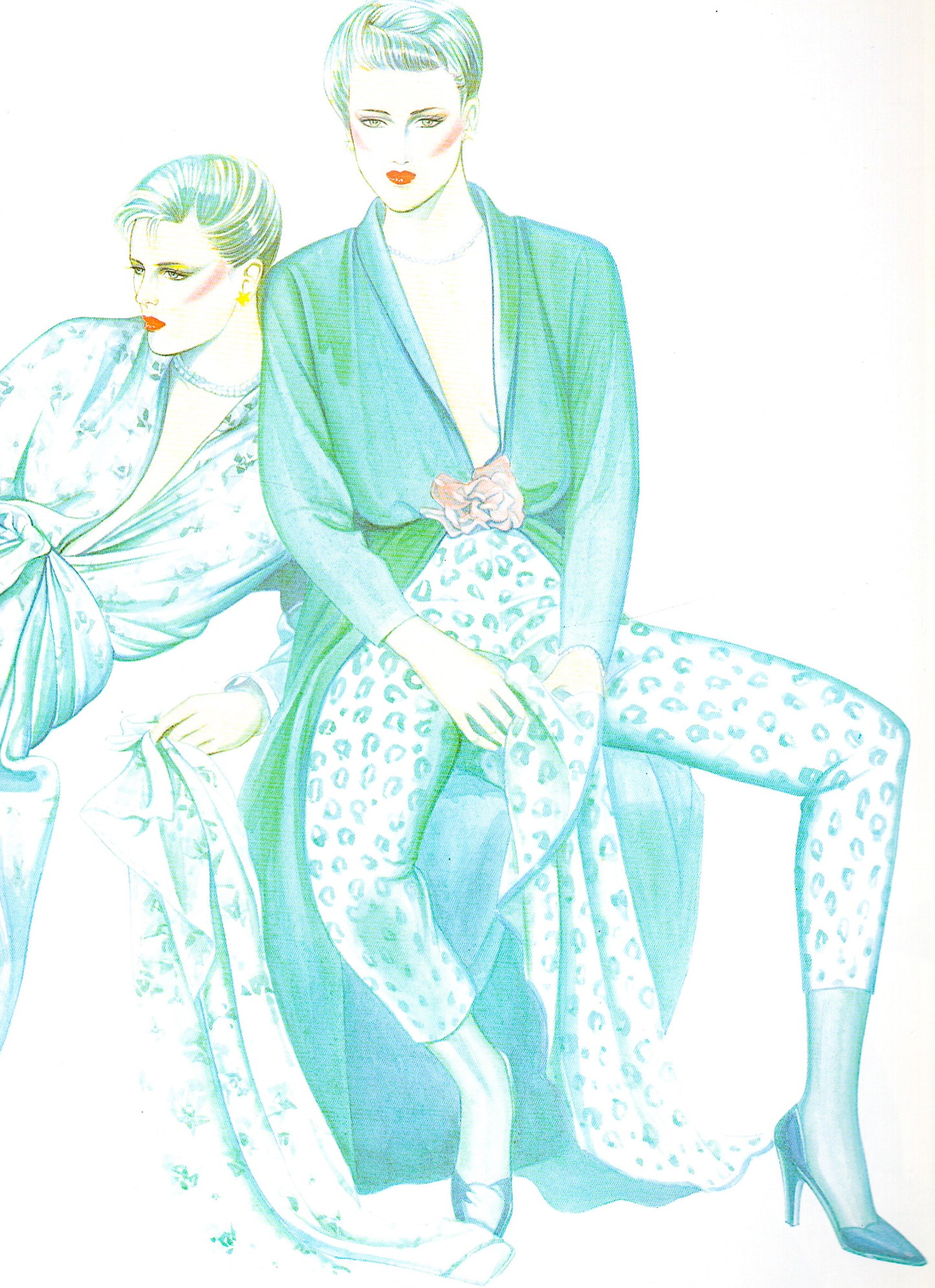 Ladies Fashion Illustration