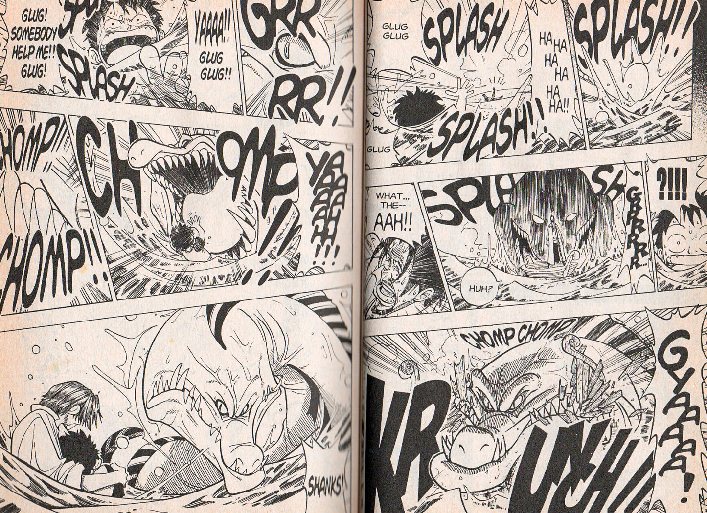 One Piece Vol. 1, 2, 3