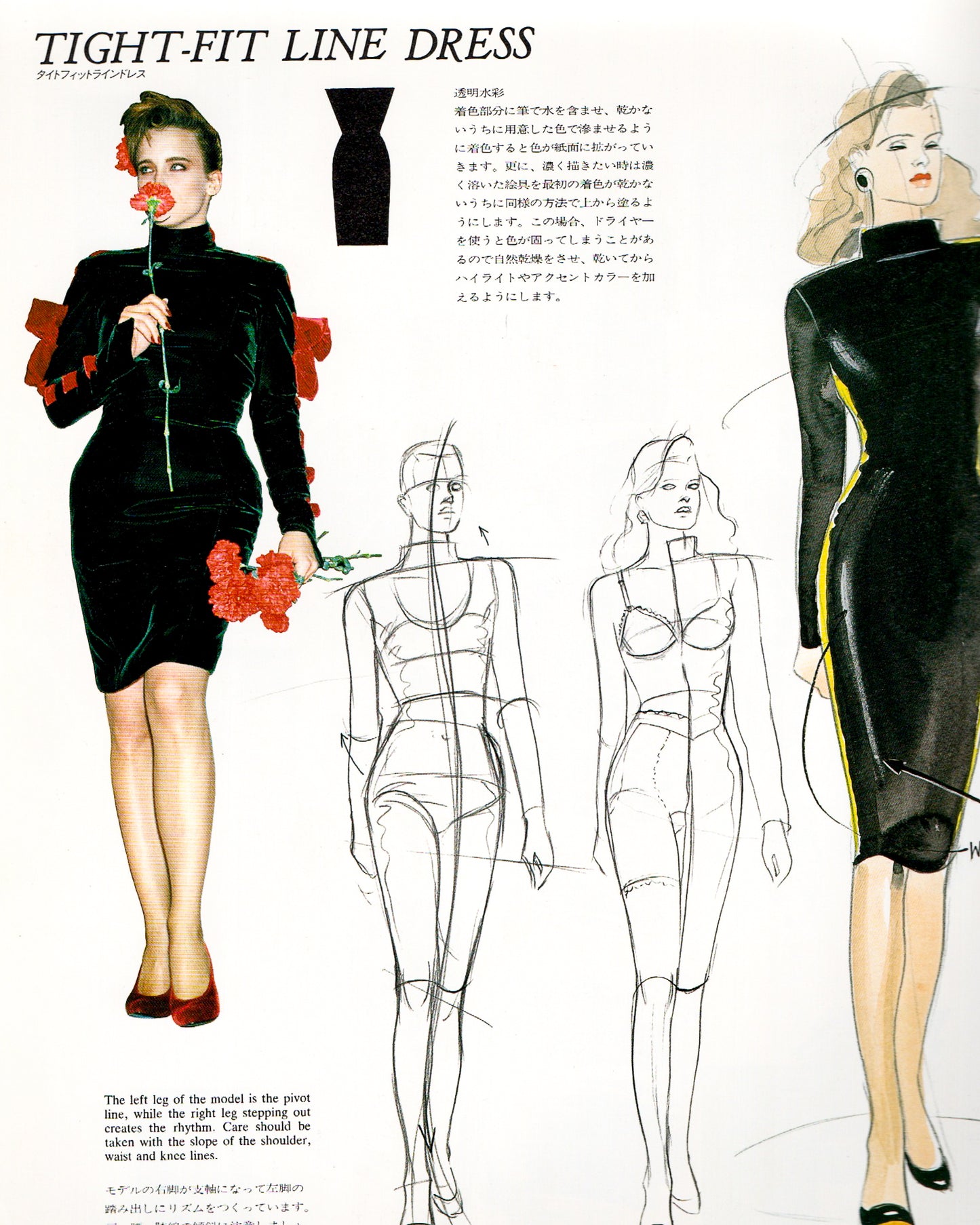 Mode Drawing Costumes