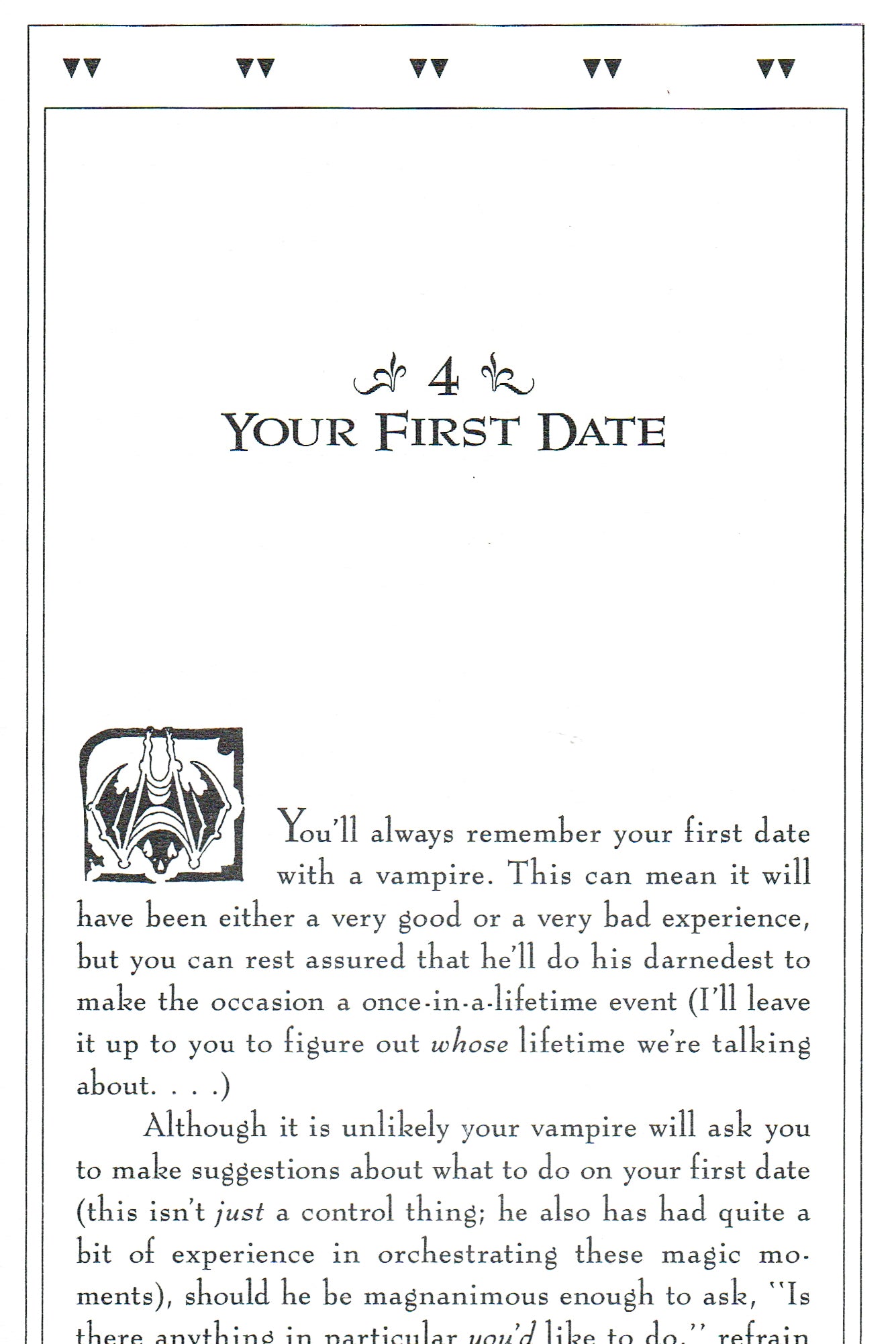 How to Get a Date With a Vampire