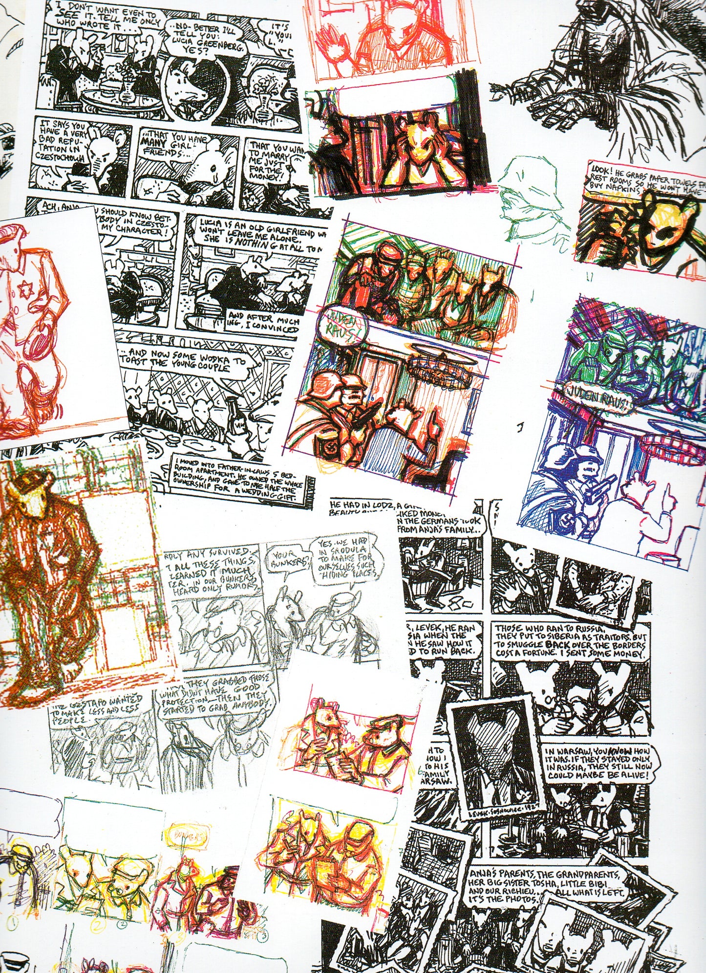 Quadrinhos, Ensaios, Gráficos e Fragmentos