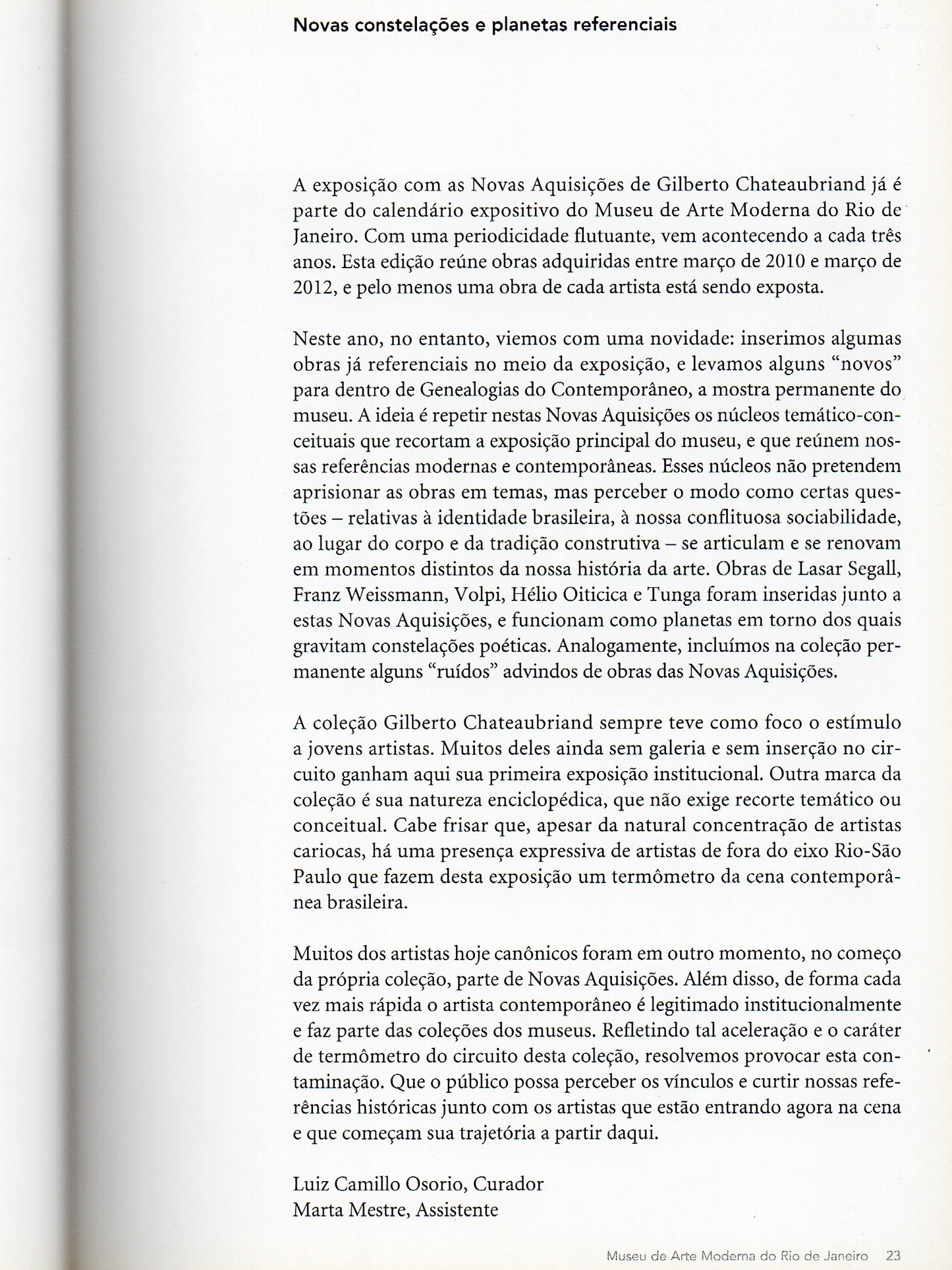 Novas Aquisições