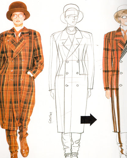 Mode Drawing Costumes