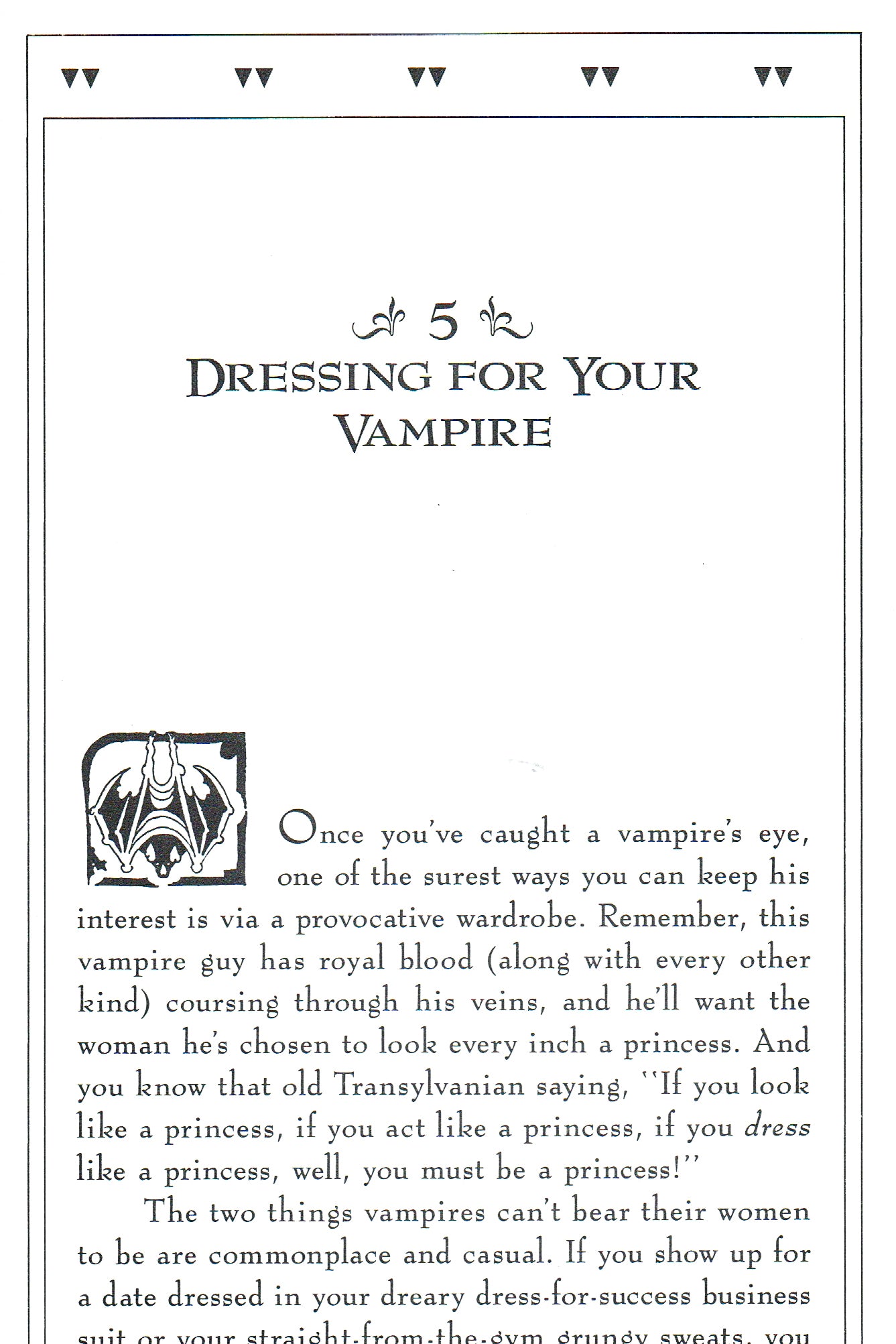 How to Get a Date With a Vampire