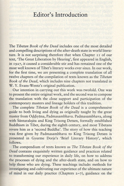 The Tibetan Book of the Dead