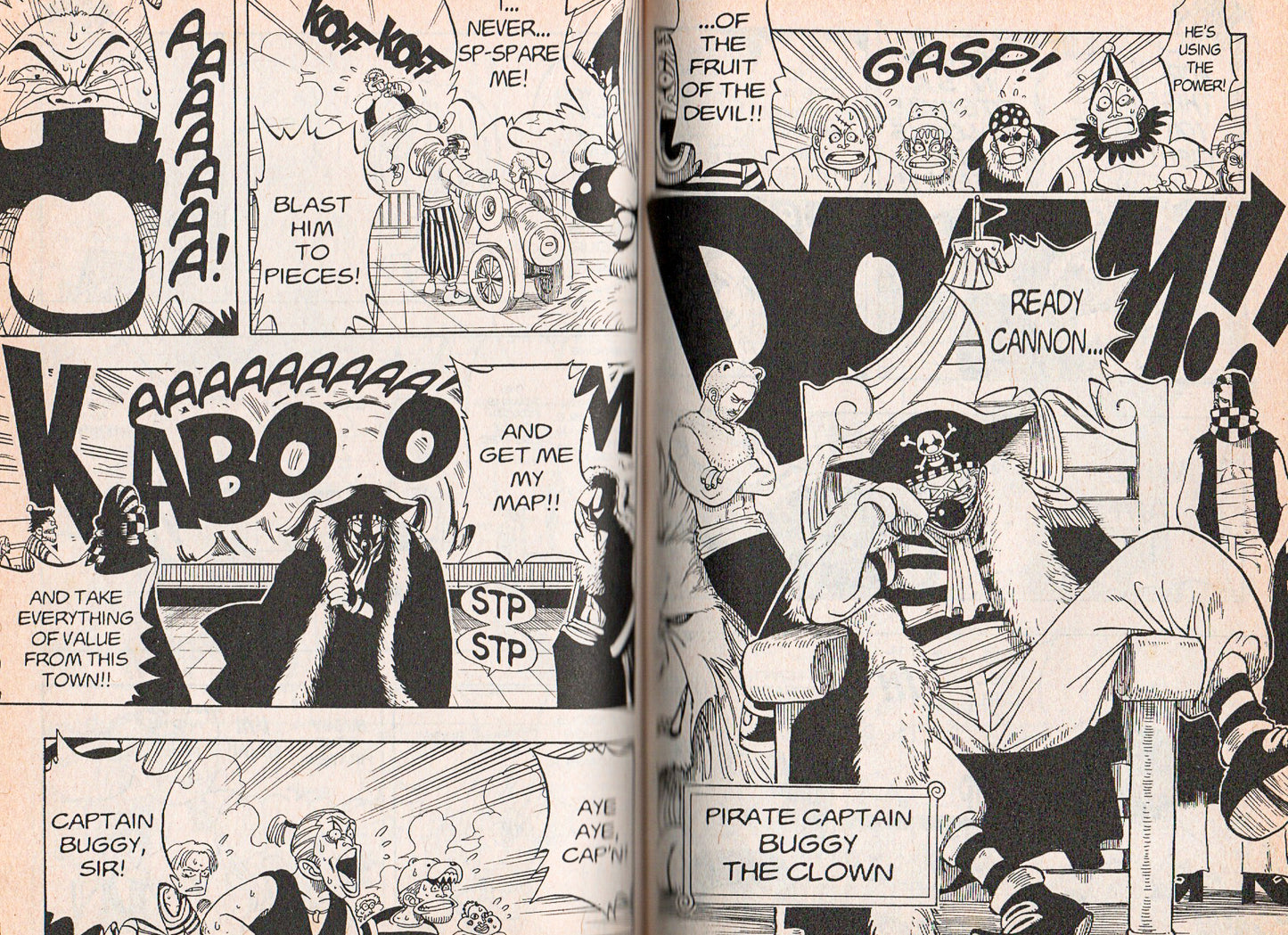 One Piece Vol. 1, 2, 3