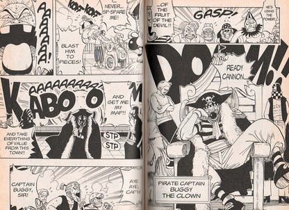 One Piece Vol. 1, 2, 3