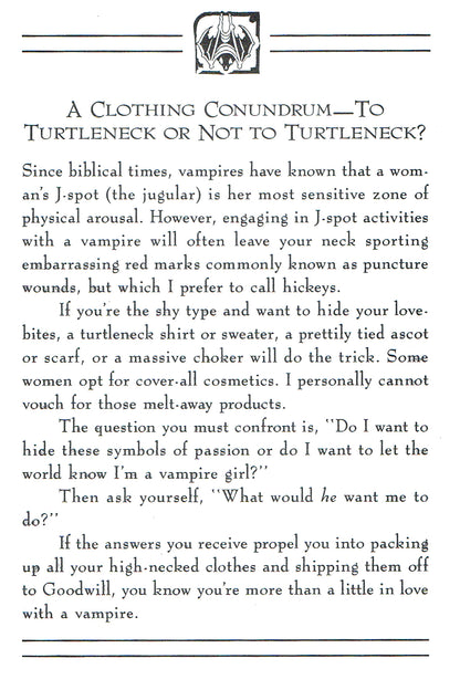 How to Get a Date With a Vampire