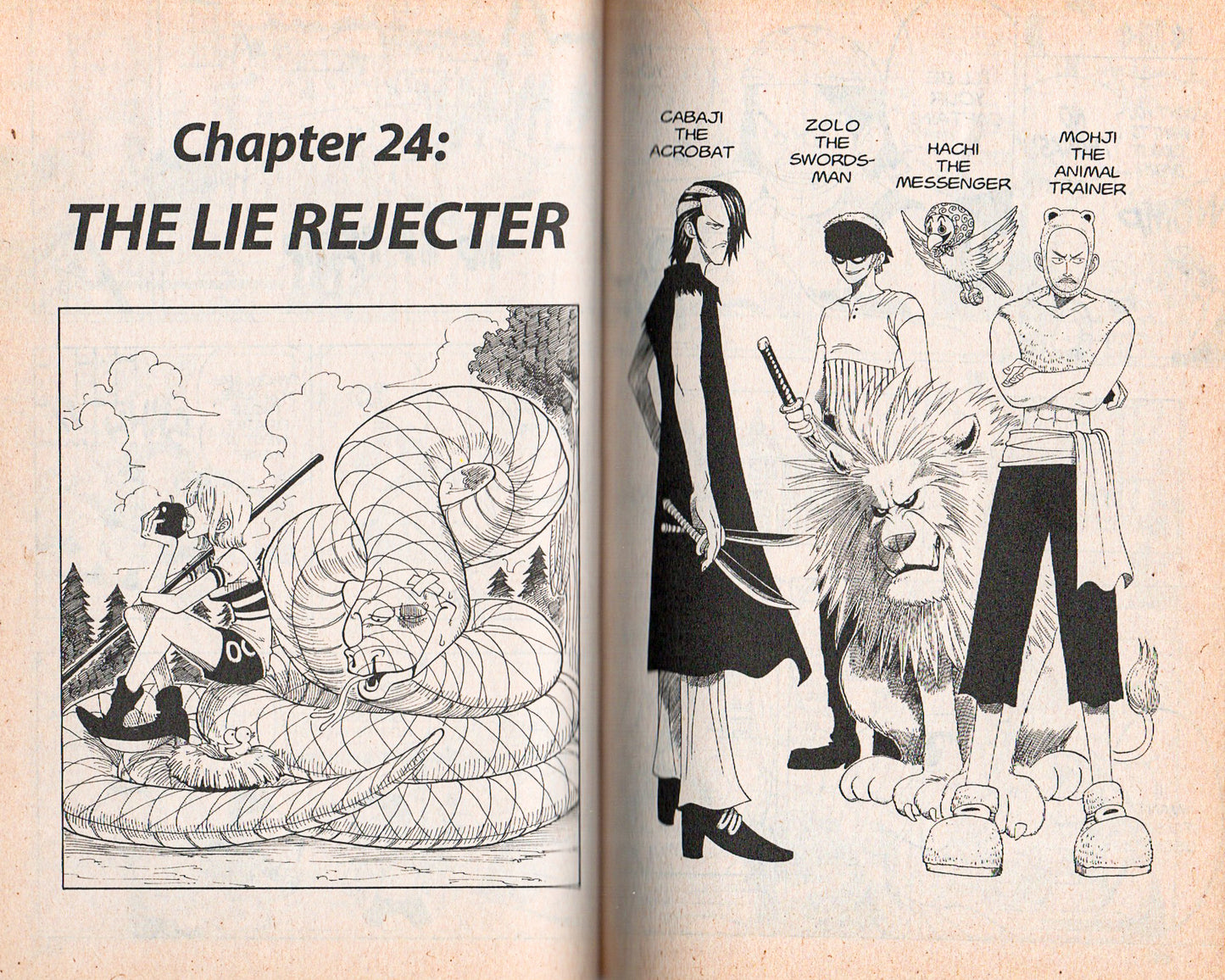 One Piece Vol. 1, 2, 3