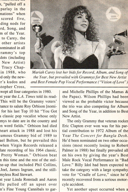 The Grammys: For the Record