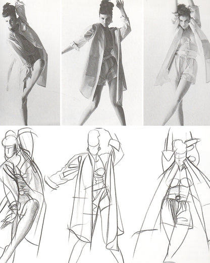 Mode Drawing Costumes